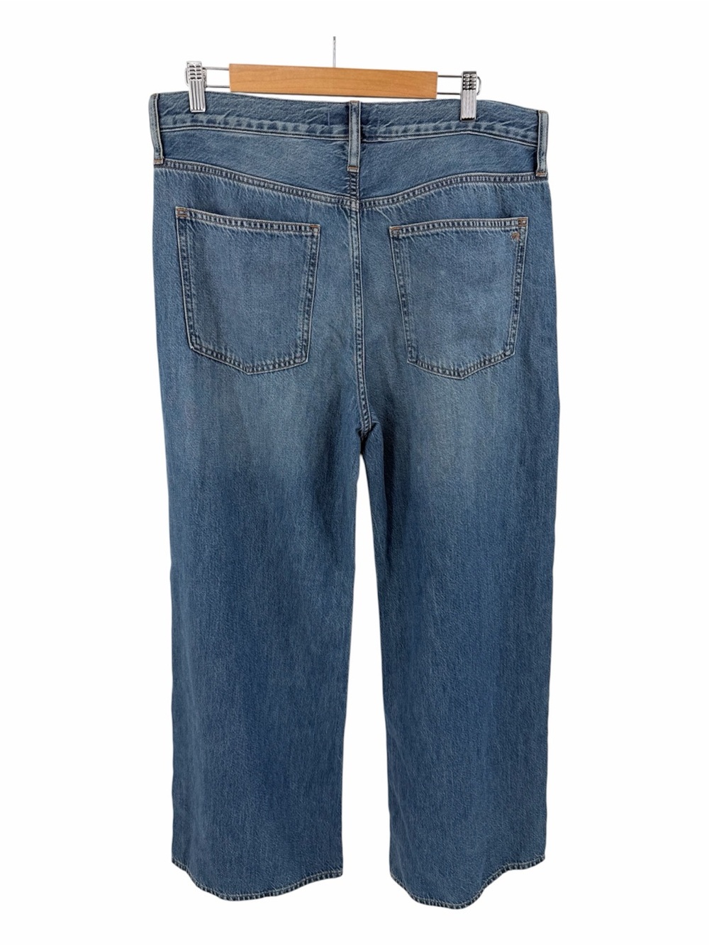 Madewell The Ultimate Wide-Leg Jean in Airy Denim Size 32 - Picture 8 of 9